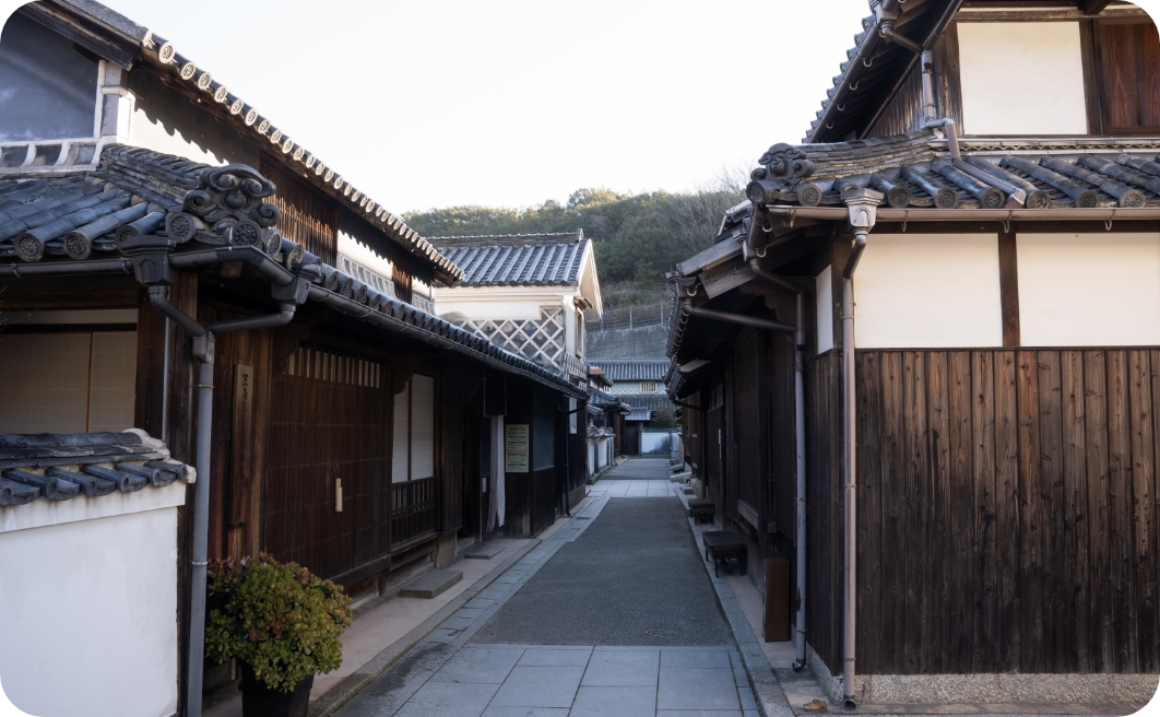 笠島まちなみ保存地区